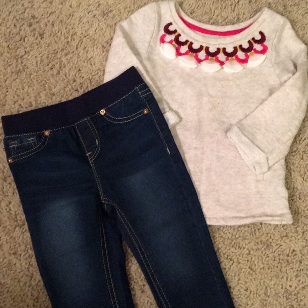 Blouse and Jeggings